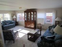 Spacious living room