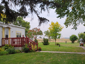Longspur exterior in the fall
