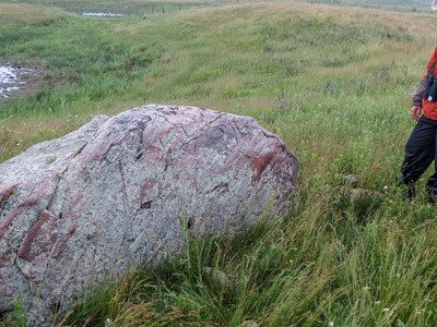 Buffalo Rub rock